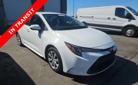 White 2021 Toyota Corolla LE for sale in Alvin, TX