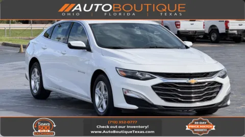 White 2024 Chevrolet Malibu LS for sale in Alvin, TX