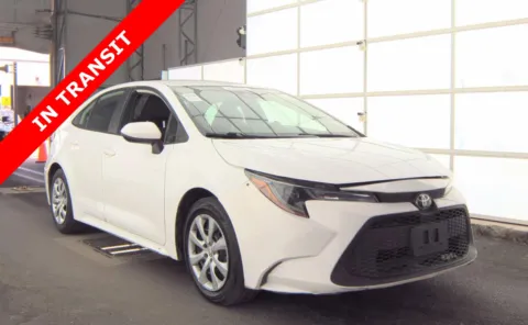 White 2021 Toyota Corolla LE for sale in Alvin, TX