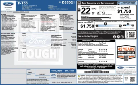 Photos of 2019 Ford F-150 XLT for sale in Alvin, TX at Auto Boutique Texas