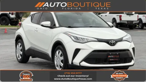 White 2020 Toyota C-HR LE for sale in Alvin, TX