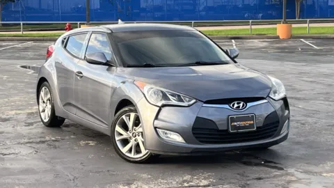 Gray 2017 HYUNDAI VELOSTER for sale in Alvin, TX