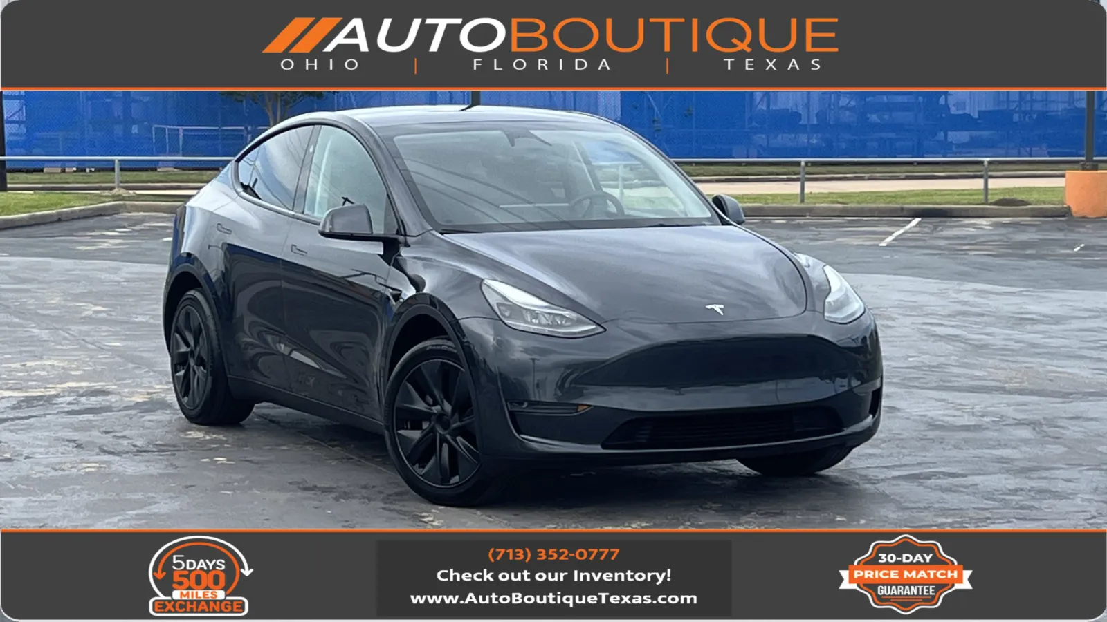 Gray 2024 Tesla Model Y Long Range for sale in Alvin, TX