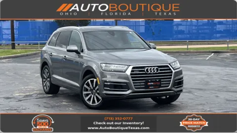 Gray 2017 Audi Q7 Premium Plus for sale in Alvin, TX