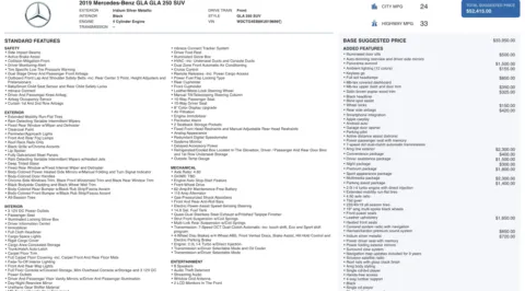 Photos of 2019 Mercedes-Benz GLA 250 for sale in Alvin, TX at Auto Boutique Texas