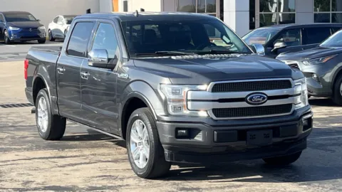 Gray 2018 Ford F-150 Platinum for sale in Alvin, TX