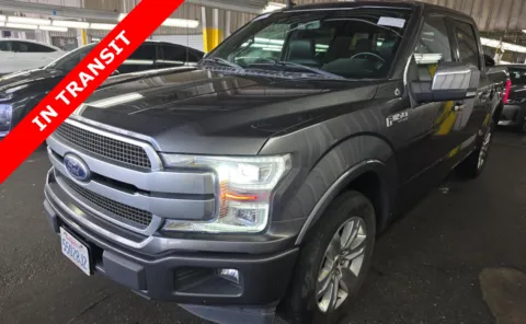 Gray 2018 Ford F-150 Platinum for sale in Alvin, TX