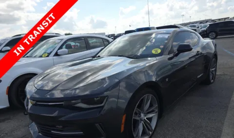Gray 2018 Chevrolet Camaro 1LT for sale in Alvin, TX