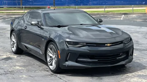 Gray 2018 Chevrolet Camaro 1LT for sale in Alvin, TX