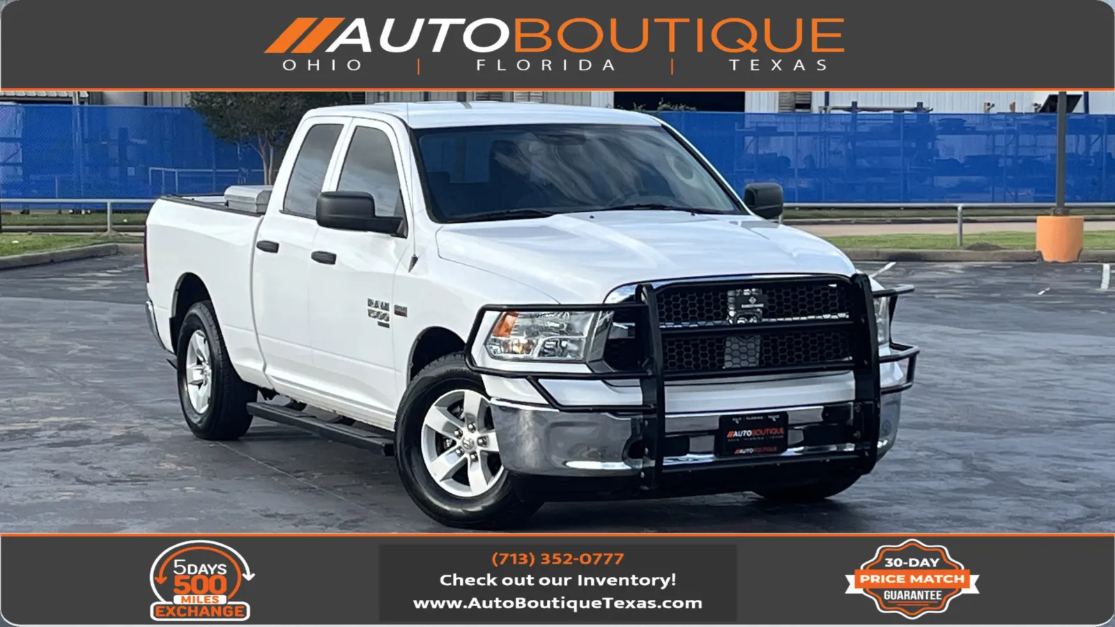 White 2019 Ram 1500 Classic Tradesman for sale in Alvin, TX