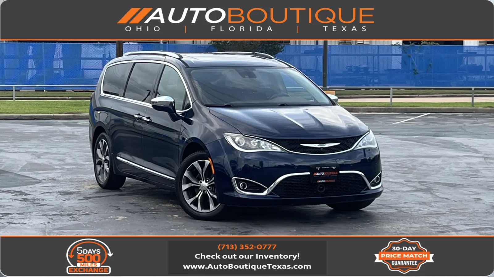 2017 Chrysler Pacifica Limited for sale in Alvin, TX