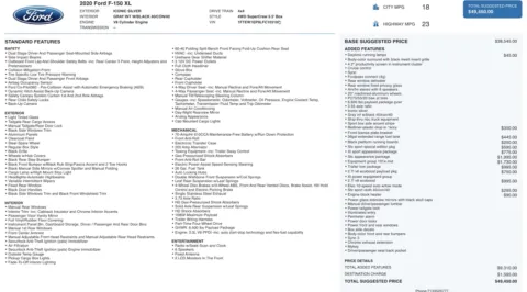 Photos of 2020 Ford F-150 XL for sale in Alvin, TX at Auto Boutique Texas