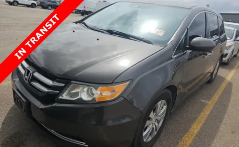 Gray 2016 Honda Odyssey EX-L for sale in Alvin, TX