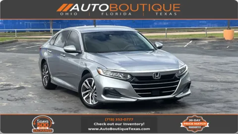 Silver 2021 Honda Accord Hybrid for sale in Alvin, TX