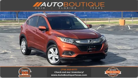 Orange 2019 Honda HR-V EX for sale in Alvin, TX