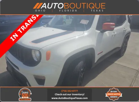 White 2020 Jeep Renegade Orange Edition for sale in Alvin, TX
