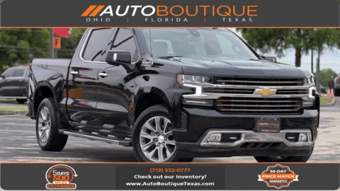 Black 2021 Chevrolet Silverado 1500 High Country for sale in Alvin, TX