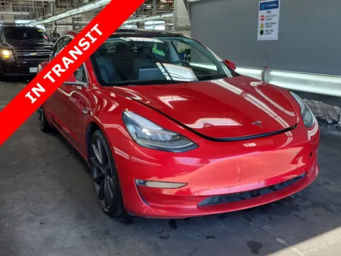 Red 2020 Tesla Model 3 Performance for sale in Alvin, TX