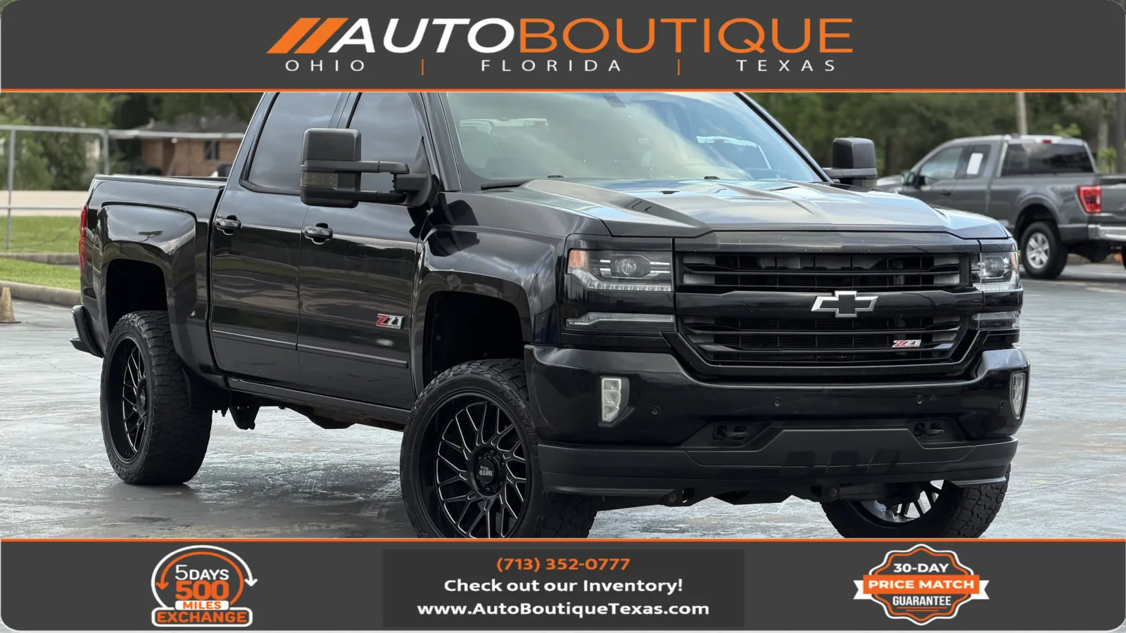 Black 2016 Chevrolet Silverado 1500 LTZ for sale in Alvin, TX