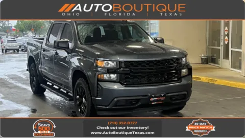 Gray 2019 Chevrolet Silverado 1500 Custom for sale in Alvin, TX