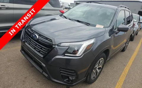 Gray 2022 Subaru Forester Premium for sale in Alvin, TX