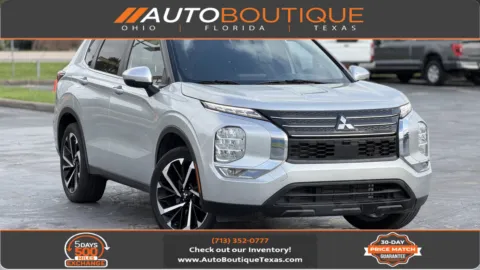 Gray 2022 Mitsubishi Outlander ES for sale in Alvin, TX