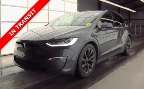 Gray 2023 Tesla Model X for sale in Alvin, TX