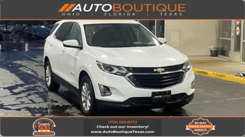 White 2020 Chevrolet Equinox LT for sale in Alvin, TX