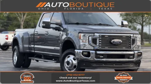 Gray 2022 Ford Super Duty F-350 DRW LARIAT for sale in Alvin, TX