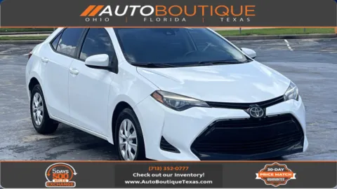 White 2019 Toyota Corolla L for sale in Alvin, TX