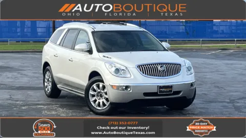 White 2012 Buick Enclave Leather for sale in Alvin, TX