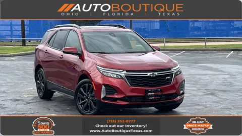 Red 2023 Chevrolet Equinox RS for sale in Alvin, TX