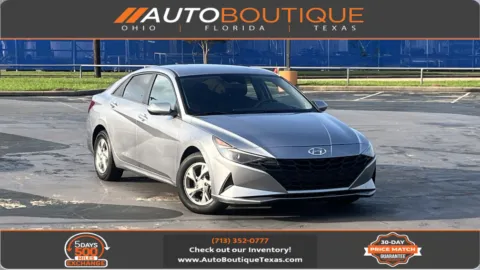 Silver 2021 Hyundai Elantra SE for sale in Alvin, TX