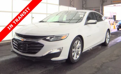 White 2020 Chevrolet Malibu LT for sale in Alvin, TX