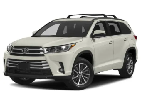 Blue 2019 Toyota Highlander XLE for sale in Alvin, TX