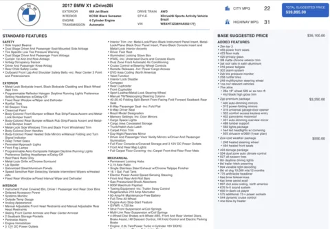 Photos of 2017 BMW X1 xDrive28i for sale in Alvin, TX at Auto Boutique Texas