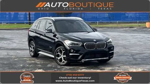 Black 2017 BMW X1 xDrive28i for sale in Alvin, TX