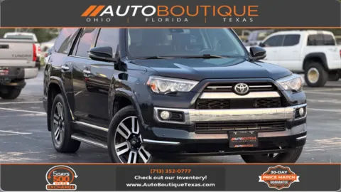 Black 2020 Toyota 4Runner Limited for sale in Alvin, TX