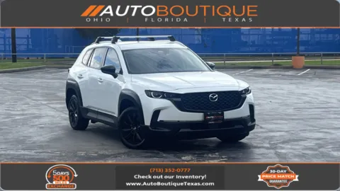 White 2025 Mazda CX-50 Hybrid Preferred Package for sale in Alvin, TX