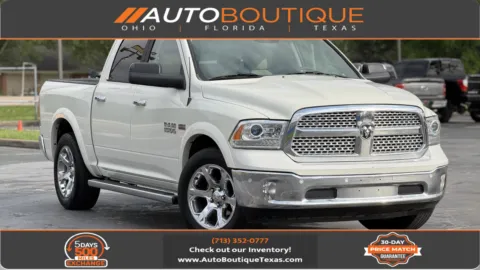 White 2018 Ram 1500 Laramie for sale in Alvin, TX