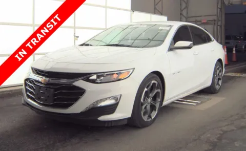 White 2022 Chevrolet Malibu LT for sale in Alvin, TX