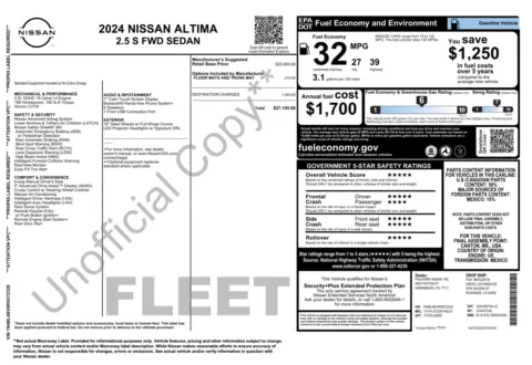 Photos of 2024 Nissan Altima 2.5 S for sale in Alvin, TX at Auto Boutique Texas