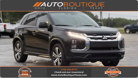 Black 2022 Mitsubishi Outlander Sport ES for sale in Alvin, TX