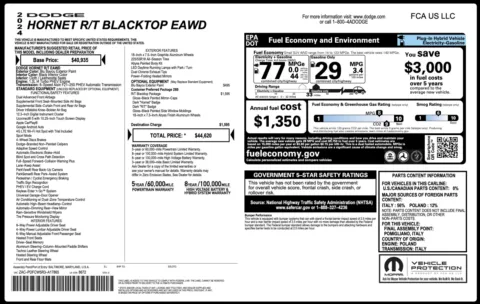 Photos of 2024 Dodge Hornet R T for sale in Alvin, TX at Auto Boutique Texas