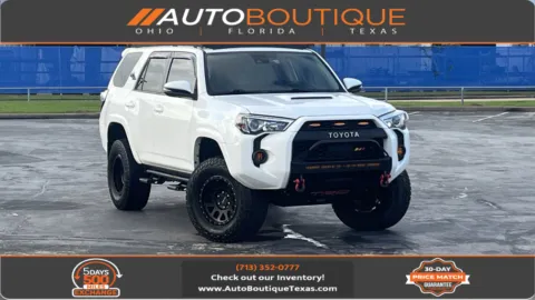 White 2021 Toyota 4RUNNER SR TRD Off Road Premium for sale in Alvin, TX