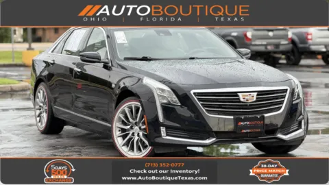 Black 2018 Cadillac CT6 Premium Luxury AWD for sale in Alvin, TX