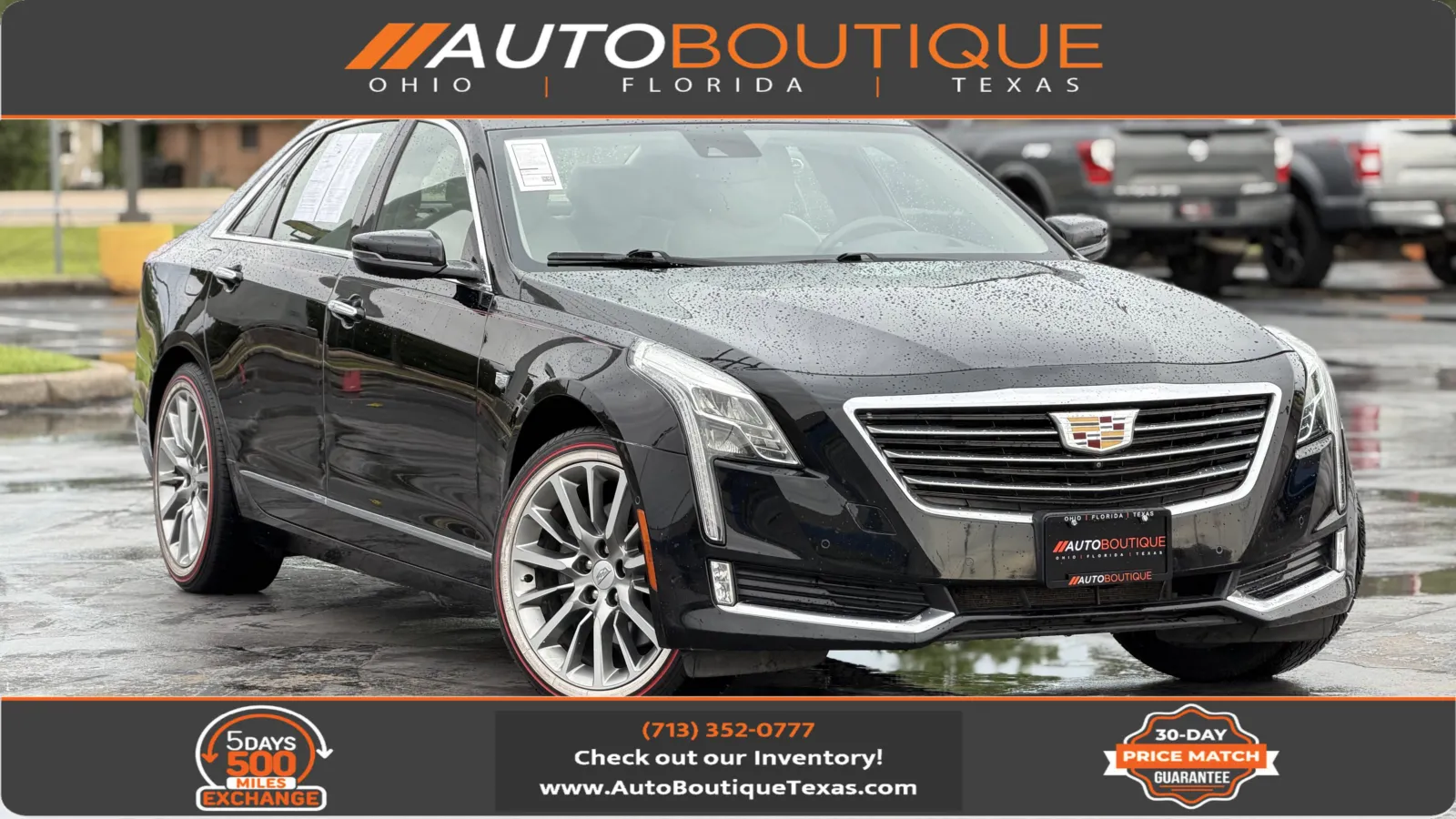 Black 2018 Cadillac CT6 Premium Luxury AWD for sale in Alvin, TX
