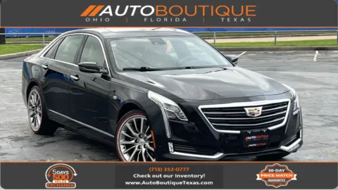 Black 2018 Cadillac CT6 Premium Luxury AWD for sale in Alvin, TX