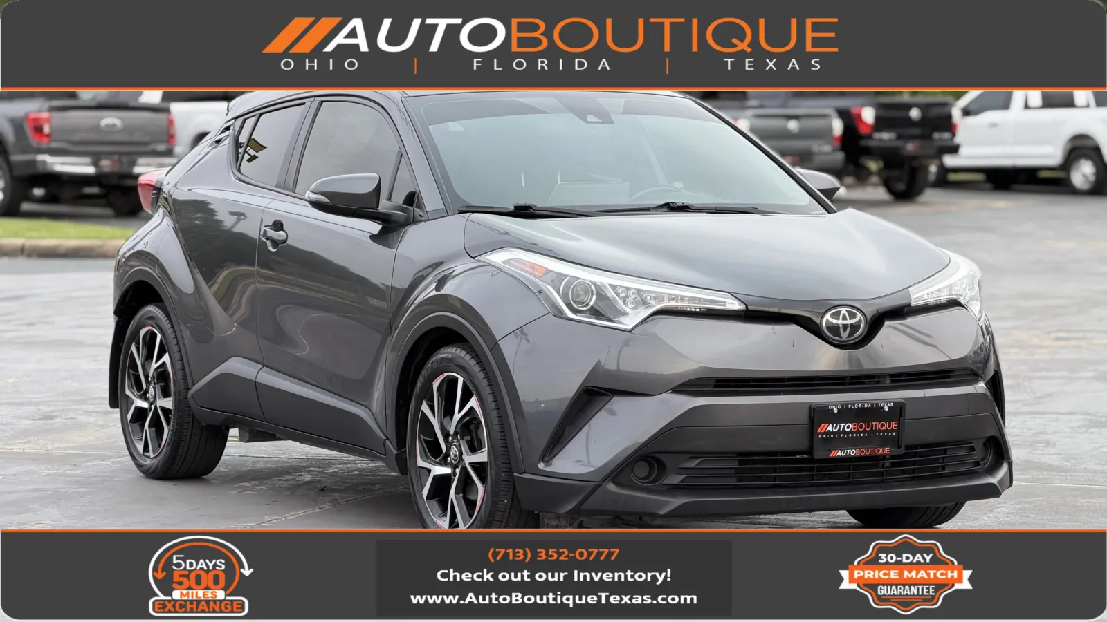 Gray 2019 Toyota C-HR XLE for sale in Alvin, TX