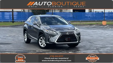 Gray 2017 Lexus RX 350 for sale in Alvin, TX